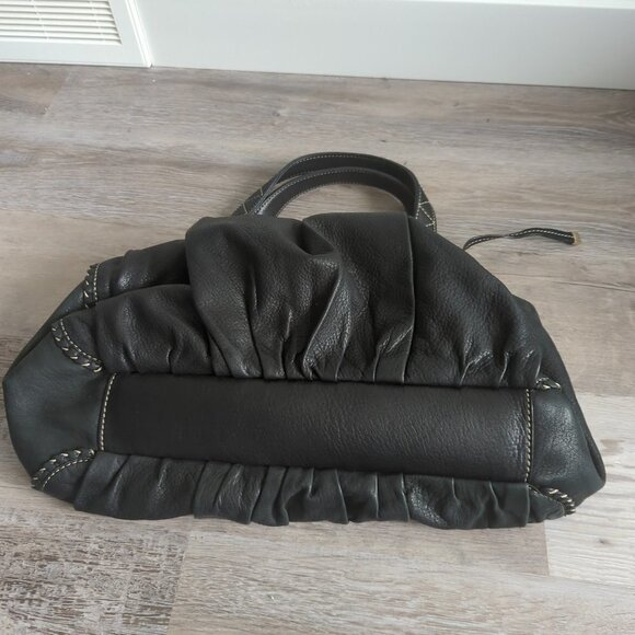 Laundry by Shelli Segal Leather Duffle Purse - Picture 4 of 6